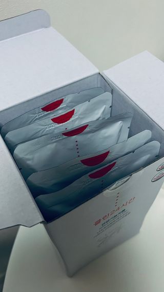 클린24시간 1BOX(5포) + 전용보틀(500ml) — 5점을 준 리뷰어가 2022년 8월 올린 사용 사진