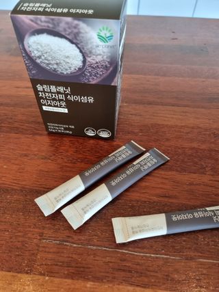 슬림플래닛 차전자피 식이섬유 이지아웃 — 5점을 준 리뷰어가 2021년 9월 올린 사용 사진