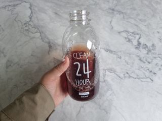 클린24시간 1BOX(5포) + 전용보틀(500ml) — 5점을 준 리뷰어가 2022년 10월 올린 사용 사진