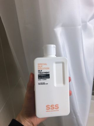 트리플에스 탈모 샴푸 275ml + 실크 트리트먼트 275ml — 5점을 준 리뷰어가 2021년 2월 올린 사용 사진