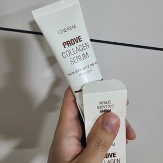 체르엠  프루브 콜라겐 앰플세럼 60ml 1병 — 4점을 준 리뷰어가 2022년 4월 올린 사용 사진