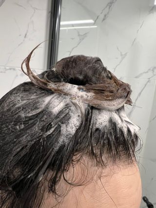 [딸로] 비어이스트테라피 스칼프 샴푸 — 5점을 준 리뷰어가 2024년 1월 올린 사용 사진