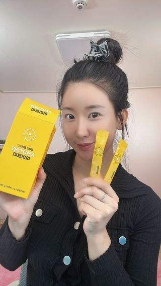 주식회사 씨크릿비에프랩 마시는 아미노산 아미토리 열대과일맛 14포 [1포, 5g / 보틀증정] — 5점을 준 리뷰어가 2023년 11월 올린 사용 사진