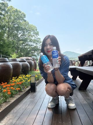 [동아오츠카] 포카리스웨트  500ml PET + 이온워터 500ml PET — 5점을 준 리뷰어가 2025년 7월 올린 사용 사진