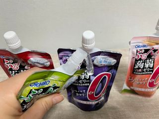 ORIHIRO 오리히로 곤약젤리 제로칼로리 130g 4종 4팩(맛별로 1팩씩) — 5점을 준 리뷰어가 2023년 1월 올린 사용 사진