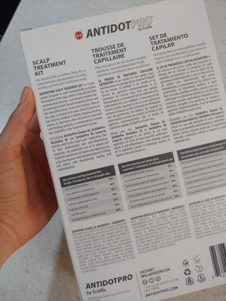 안티닷프로 두피케어 샴푸 — 5점을 준 리뷰어가 2022년 7월 올린 사용 사진