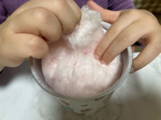 젤리벨리 솜사탕 2종-딸기치즈케이크, 바닐라 — 5점을 준 리뷰어가 2022년 2월 올린 사용 사진