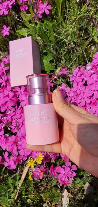 AHC 아우라 시크릿 톤업 벨벳 — 5점을 준 리뷰어가 2021년 4월 올린 사용 사진