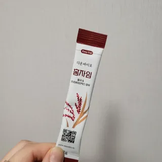 하루 1포로 콜레스테롤, 유산균, 고역가 소화효소까지 한번에 섭취! 다온바이오 홍자임 1개월분(30포) — 5점을 준 리뷰어가 2023년 2월 올린 사용 사진