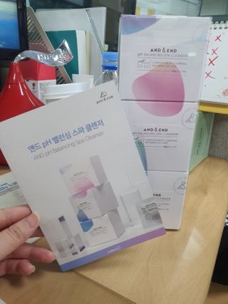 앤앤드 앤드앤엔드 pH 밸런싱 스파클렌저 — 5점을 준 리뷰어가 2021년 2월 올린 사용 사진