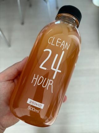 클린24시간 레드박스 1BOX(5포) + 전용보틀(500ml) — 5점을 준 리뷰어가 2024년 2월 올린 사용 사진