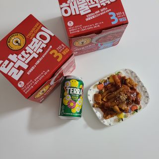 한성기업 무볼레 닭떡볶이+해물떡볶이 2종 세트 — 4점을 준 리뷰어가 2021년 10월 올린 사용 사진