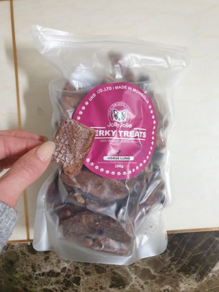 [졸리졸리]말 폐(HORSE LUNG) — 4.5점을 준 리뷰어가 2023년 1월 올린 사용 사진