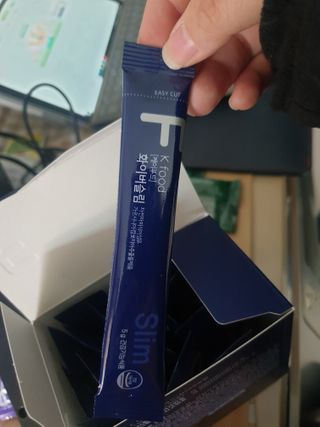 똥기사의 케이푸드 화이버슬림 — 5점을 준 리뷰어가 2021년 1월 올린 사용 사진