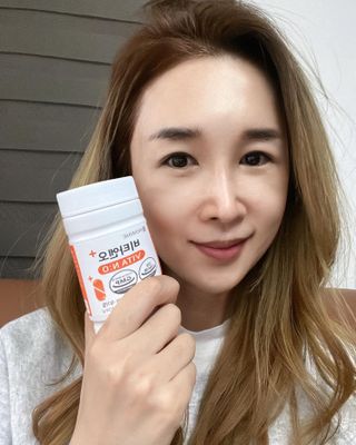프리마인 성큼다가온 봄, 이너뷰티를 챙겨야 피부도 화사하게, 컨디션도 활기차게. 흡수율을 높인 고효율 비타민. — 4.5점을 준 리뷰어가 2023년 1월 올린 사용 사진