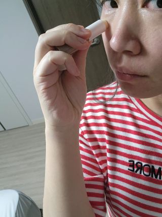 더사가오브수 [사가수] 효혜윤 보태니컬 에너지 에센스인로션 20ml /아이포올 스틱 3g — 3점을 준 리뷰어가 2023년 2월 올린 사용 사진
