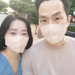 [애니가드] 셋업 메베마스크라이트  (대형 4컬러 + 중형 4컬러) — 5점을 준 리뷰어가 2022년 6월 올린 사용 사진