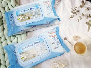 햅스 세균없는 주방 대형 2팩, HAPS sanitizer wipe — 5점을 준 리뷰어가 2022년 1월 올린 사용 사진
