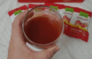 제이제이바이오 더단마토 프리미엄주스 100ml 30팩입 - 무설탕 스테비아 토마토즙 — 5점을 준 리뷰어가 2022년 1월 올린 사용 사진