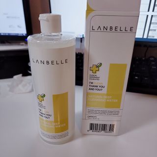 랑벨 내츄럴 딥 클렌징 워터 500ml — 5점을 준 리뷰어가 2022년 6월 올린 사용 사진