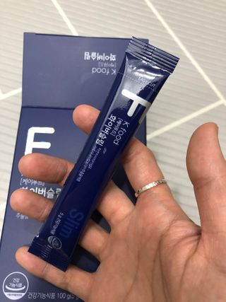 똥기사의 케이푸드 화이버슬림 — 5점을 준 리뷰어가 2021년 1월 올린 사용 사진
