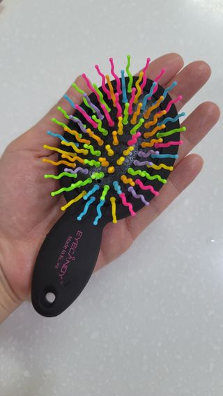 아이캔디 레인보우 볼륨S  브러쉬 미니 블랙 — 5점을 준 리뷰어가 2020년 12월 올린 사용 사진