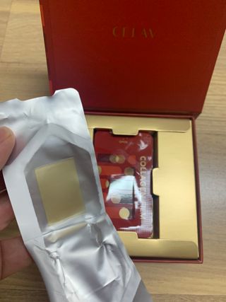 프리마인 귀족의 콜라겐, 92배 흡수율. 럭셔리 프리미엄 셀라브 콜라겐필름 30매 — 5점을 준 리뷰어가 2021년 10월 올린 사용 사진