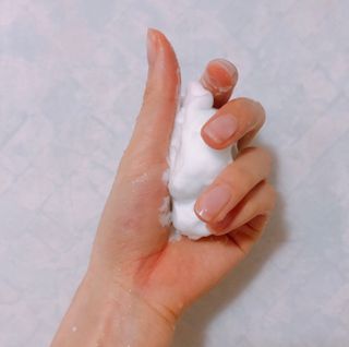 여우두마리 아기 버블클렌저 버블폼 거품놀이 유아바디워시 배쓰밤 입욕제 — 4점을 준 리뷰어가 2021년 2월 올린 사용 사진