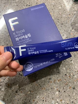 똥기사의 케이푸드 화이버슬림 — 5점을 준 리뷰어가 2021년 2월 올린 사용 사진