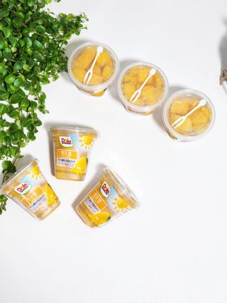 돌 MF[Dole] 파인애플컵/망고컵/복숭아컵 198g 6입X1박스 (맛 1가지 랜덤 발송) — 5점을 준 리뷰어가 2024년 5월 올린 사용 사진