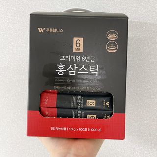 [푸름웰니스] 프리미엄 6년근 홍삼스틱 3mg x 100포 — 4.5점을 준 리뷰어가 2022년 2월 올린 사용 사진