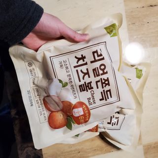 가치식탁 리얼쫀득치즈볼 — 5점을 준 리뷰어가 2021년 1월 올린 사용 사진