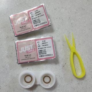 앤365 [ANN365LENS] 저스트 블랙, 초코 2종 중 택일 — 5점을 준 리뷰어가 2021년 11월 올린 사용 사진