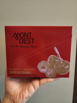 몽베스트 위드더 블랜딩 하우스 콤부차 _ 타트체리베리 — 5점을 준 리뷰어가 2023년 5월 올린 사용 사진