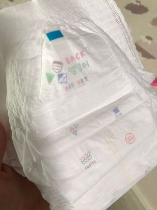 쿠잉 에어드라이  풀커버 팬티기저귀 (L/XL/XXL/XXXL) 1팩 — 5점을 준 리뷰어가 2022년 12월 올린 사용 사진