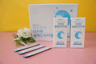 [이뮤니티플러스]우리아이 면역오키, 건강오키 _ 키즈오키 더진한꿀배도라지청 10포 1box — 4.5점을 준 리뷰어가 2022년 5월 올린 사용 사진