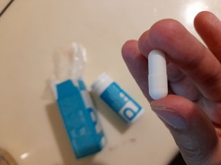 메디타민 인체유래 비피더스 포스트 프로바이오틱스 — 4점을 준 리뷰어가 2021년 4월 올린 사용 사진