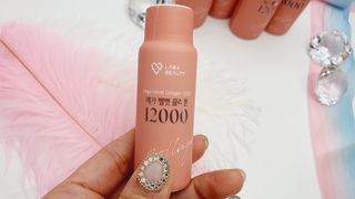 랩앤뷰티 메가 벨벳 콜라겐 12000 — 5점을 준 리뷰어가 2021년 5월 올린 사용 사진