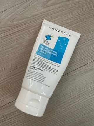 랑벨 수퍼내츄럴 아쿠아 수딩 크림 100ml — 5점을 준 리뷰어가 2022년 8월 올린 사용 사진