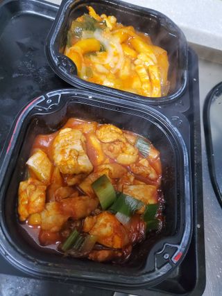 한성기업 무볼레 닭떡볶이+해물떡볶이 2종 세트 — 4점을 준 리뷰어가 2021년 10월 올린 사용 사진