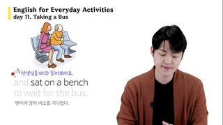 웅진컴퍼스 EEA 일상영어회화 EEA 낭독편 — 5점을 준 리뷰어가 2023년 2월 올린 사용 사진