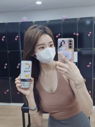 셀시어스 오리지널 325ml 에너지 비타민 피트니스 드링크(24can) 다이어트 음료 — 5점을 준 리뷰어가 2022년 5월 올린 사용 사진