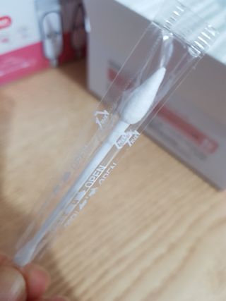 마미앤유 개별 듀얼면봉 — 5점을 준 리뷰어가 2022년 2월 올린 사용 사진