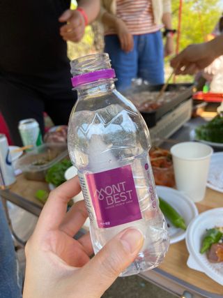 몽베스트 [MONTBEST] 330mL 20병 — 4.5점을 준 리뷰어가 2022년 4월 올린 사용 사진