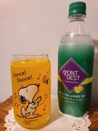몽베스트 Montbest with Sparkling water Lemon OR Lime 20병(랜덤) — 5점을 준 리뷰어가 2021년 10월 올린 사용 사진