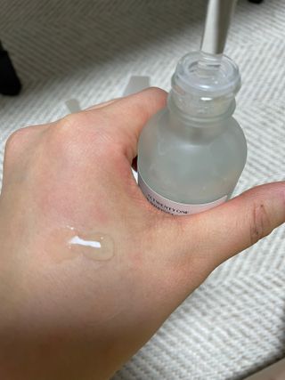 오투에니원 갈락토미세스 리바이탈라이징 프리미엄 화이트닝 에센스 50ml — 5점을 준 리뷰어가 2022년 12월 올린 사용 사진