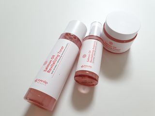 아이앤립 / EYENLIP 아이앤립 연어오일 리바이탈라이징 토너+앰플+크림 3종 세트 — 5점을 준 리뷰어가 2021년 7월 올린 사용 사진