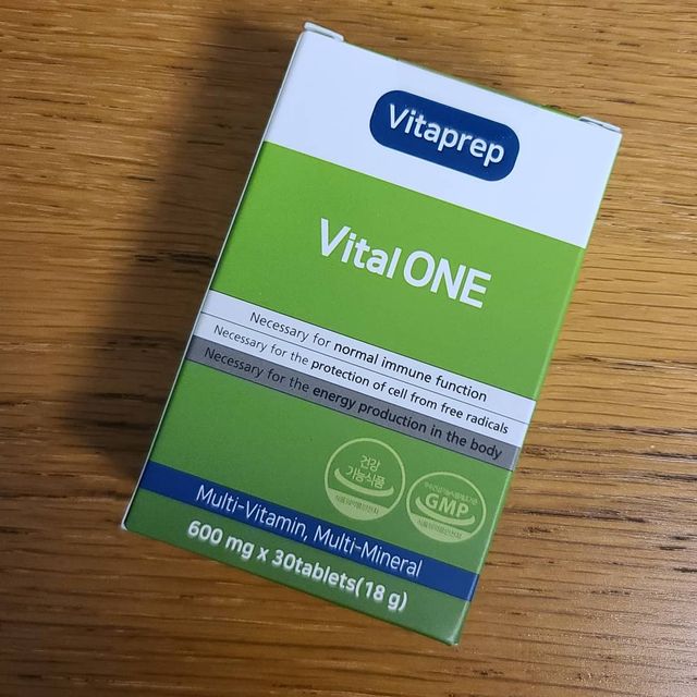 비타프렙 바이탈원 종합비타민 멀티비타민 600mg 리뷰 사진