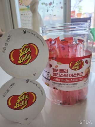 젤리벨리 젤리스틱 어쏘티드 900g — 5점을 준 리뷰어가 2022년 9월 올린 사용 사진