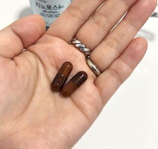 프리마인 홍삼의 강력한 에너지, 이제는 흡수율을 높인 최첨단 캡슐로 간편하게 초고속 충전하세요. — 5점을 준 리뷰어가 2022년 12월 올린 사용 사진